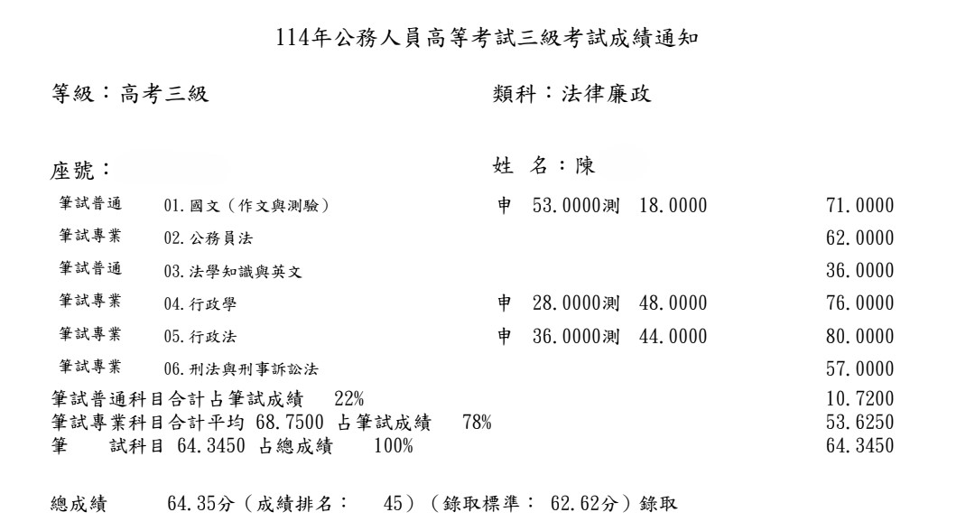 114高考法律廉政-陳OO
