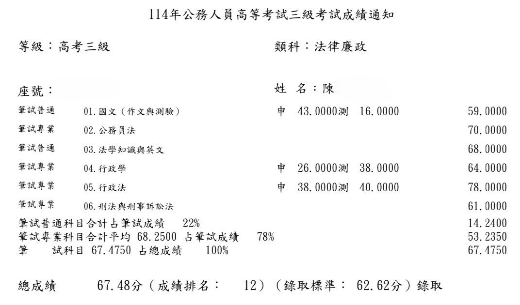 114高考法律廉政-陳OO