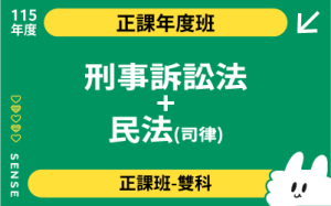 115商品名稱圖-正課年度班多科_刑事訴訟法+民法(司律)